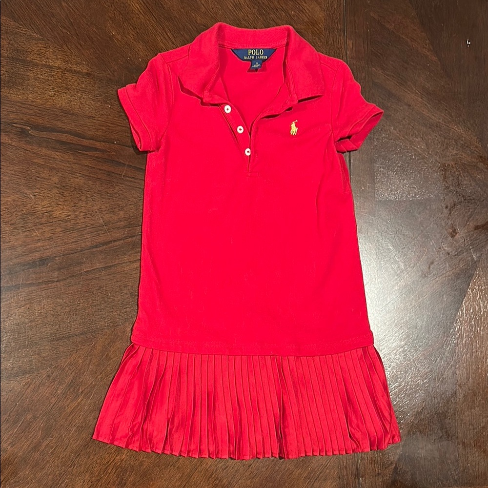 Polo by Ralph Lauren Kids Red Polo Dress